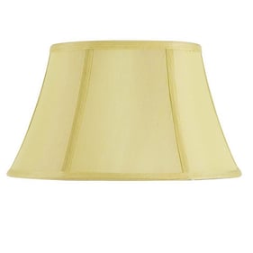 Cal Lighting Piped Junior Champagne 10.75 Inch Tall Fabric Shade