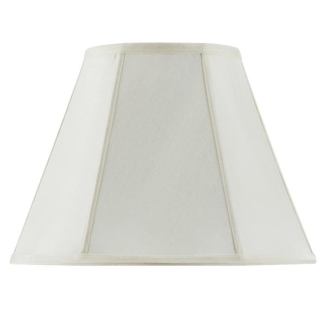 Cal Lighting Piped Empire Eggshell 11 Inch Tall Fabric Shade CAL-SH-8106-14-EG