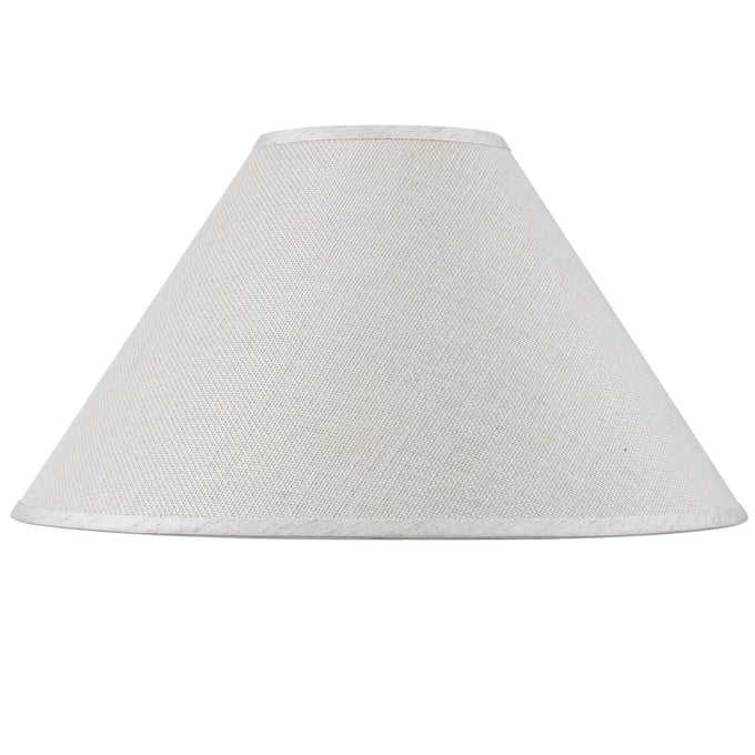 Cal Lighting Fabric Hardback Fine 11 Inch Height Burlap Shade CAL-SH-8110-17