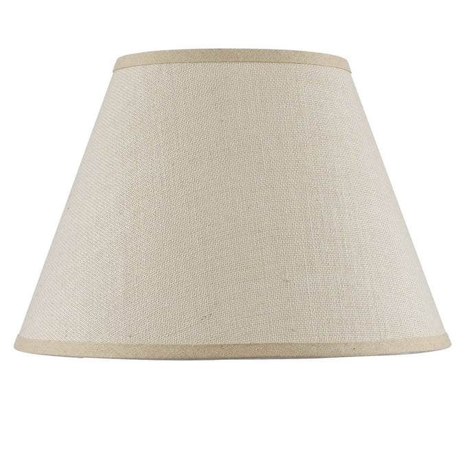 Cal Lighting Fabric Hardback Fine 11.5 Inch Height Burlap Shade CAL-SH-8111-16S