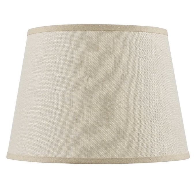 Cal Lighting Fabric Hardback Fine 12 Inch Height Burlap Shade CAL-SH-8111-17