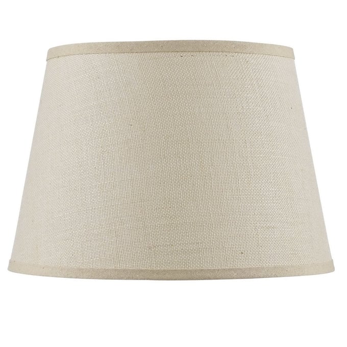 Cal Lighting Hardback Fine 13 Inch Height Burlap Shade CAL-SH-8111-18L