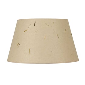 Cal Lighting 8115 Kraft Round Hardback Rice 9.5 Inch Height Paper Shade