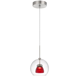 Cal Lighting Lutron 335 Red Clear Integrated Dimmable LED Double Glass Mini...