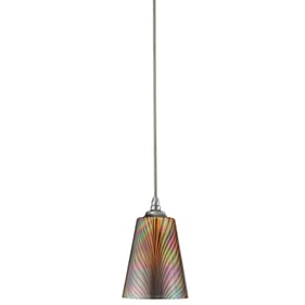 Cal Lighting Line Voltage Uni Pack Brushed 6.3 Inch Tall Pendant