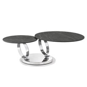 Casabianca Home Satellite Gray Coffee Table