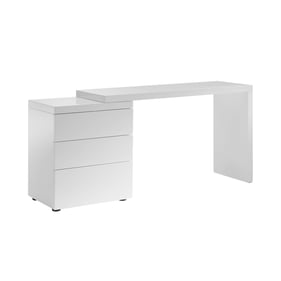 Casabianca Home Nest White Office Desk