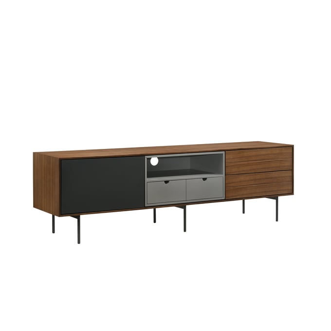 Casabianca Home Calico Walnut TV Stand CASA-CB-662