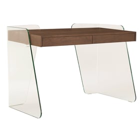 Casabianca Home Archie Walnut Office Desk