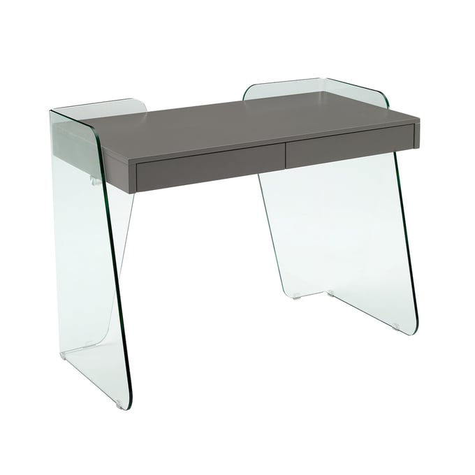 Casabianca Home Archie Gray Office Desk CASA-CB-786GR