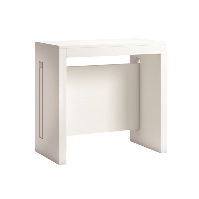 Casabianca Home Erika White Console Table CASA-TC-540B-WH