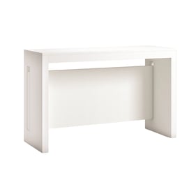 Casabianca Home Elasto White Expandable Console Table