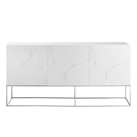 Casabianca Home Vizzione Off White Buffet with Storage