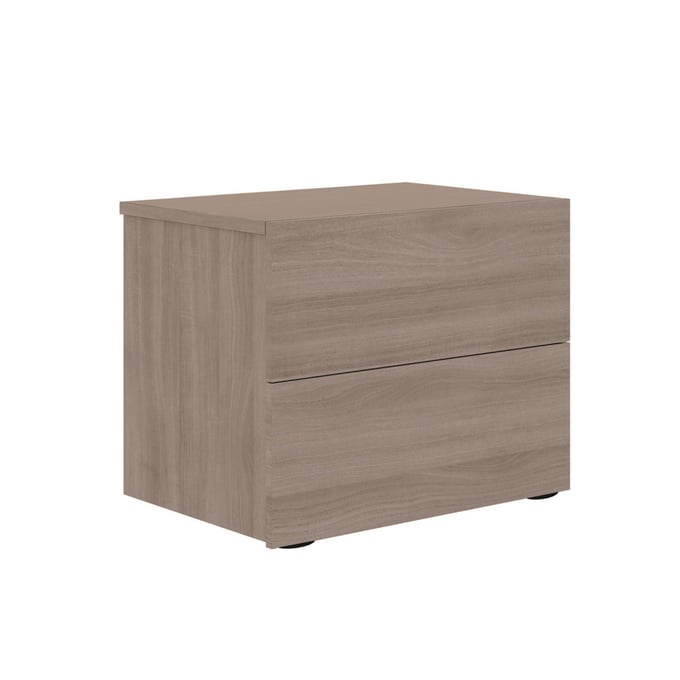 Casabianca Home Ayla Brown Elm Nightstand CASA-US-253BRELM