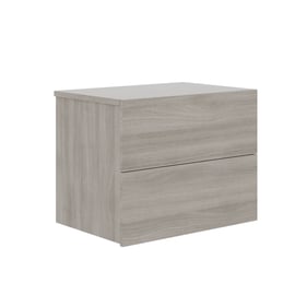 Casabianca Home Ayla Light Gray Oak Nightstand