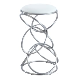 Chintaly Imports White Counter Height Stool