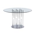 Contemporary Floating Pedestal Dining Table