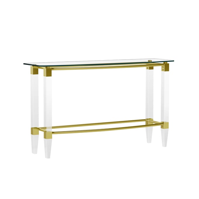 Chintaly Imports Gold Sofa Table Base CHF-4038-ST-GLD-B