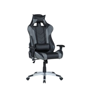 Chintaly Imports Black Grey Computer Office Chair