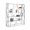 4 White Starphire Tempered Glass Shelves