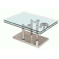 Two Rectangular Motion Clear Glass Tops