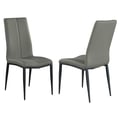 Contemporary Side Chair w/ Double Stitched Back - 4 per box