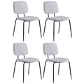 Contemporary Side Chair w/ Diamond Stitched Back - 4 per box