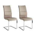 Cantilever Side Chair w/ Back Cushion - 2 per box