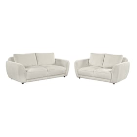 Chintaly Imports Charleston Beige 2pc Living Room Set