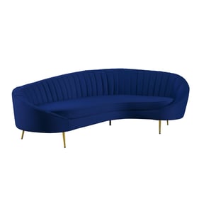 Chintaly Imports Dallas Blue Sofa