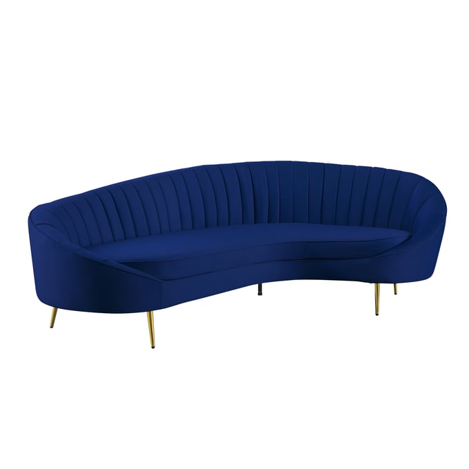 Chintaly Imports Dallas Blue Sofa CHF-DALLAS-SFA-BLU