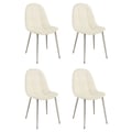 Waffle Tufted Side Chair with Bucket Seat - 4 per box