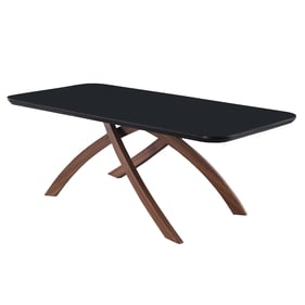 Chintaly Imports Emily Gloss Black Dining Table