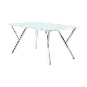 Chintaly Imports Jade White Dining Table