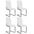 Contemporary Contour Back Cantilever Side Chair - 4 per box