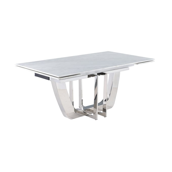 Chintaly Imports Joy Carrara Dining Table CHF-JOY-DT