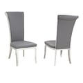 Contemporary High-Back Side Chair - 2 per box