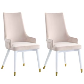 2 Chintaly Imports Judy Beige Side Chairs