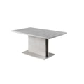 Contemporary Butterfly-Extendable Melamine Dining Table