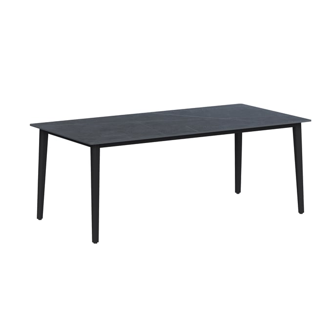 Chintaly Imports Kate Matte Grey Dining Table CHF-KATE-DT