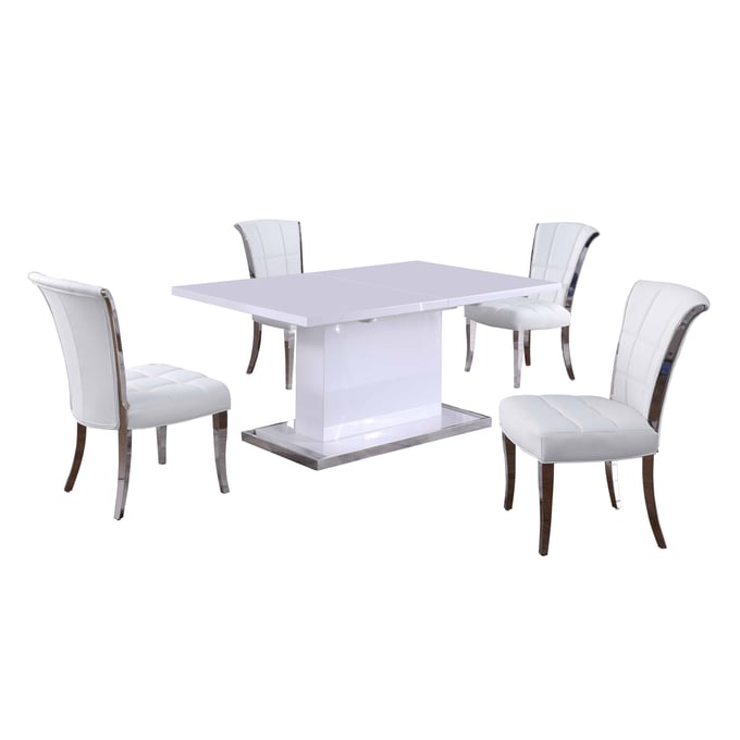 Chintaly Imports Krista Dining Room Set CHF-KRISTA-DR