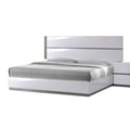 Modern 2-Tone King Size Bed