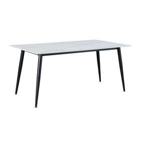 Chintaly Imports Mary Matte White Dining Table