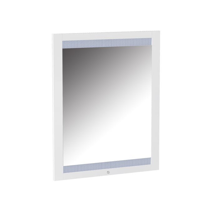 Chintaly Imports Moscow Gloss White Mirror CHF-MOSCOW-MIR