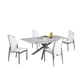 Chintaly Imports Nala 5pc Contemporary Dining Room Set