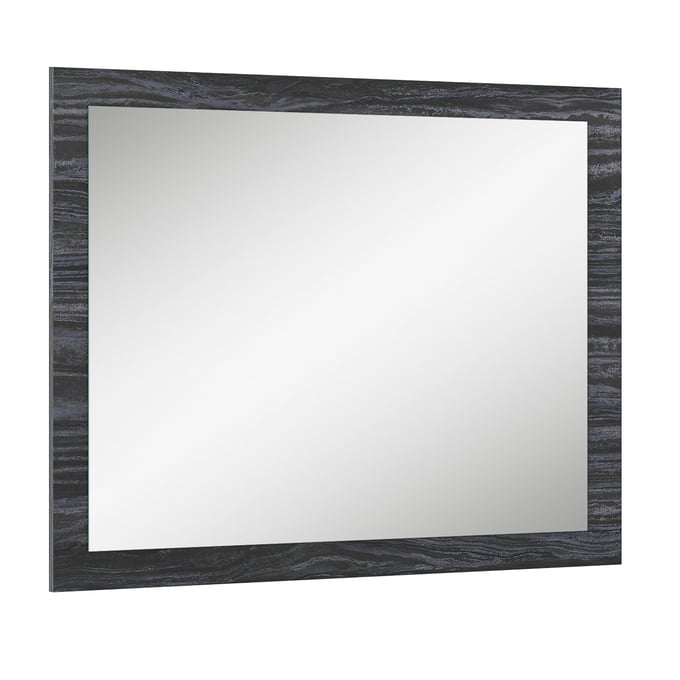 Chintaly Imports Naples Gloss Grey Mirror CHF-NAPLES-MIR