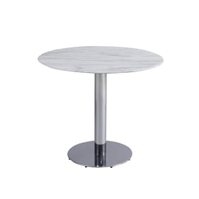 Chintaly Imports Noemi Jazz White Dining Table