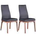 Modern Side Chair w/ Solid Wood Base - 2 per box