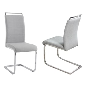 4 Chintaly Imports Sunny Grey Side Chairs