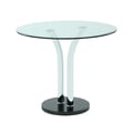 Clear Glass Top Bistro Table